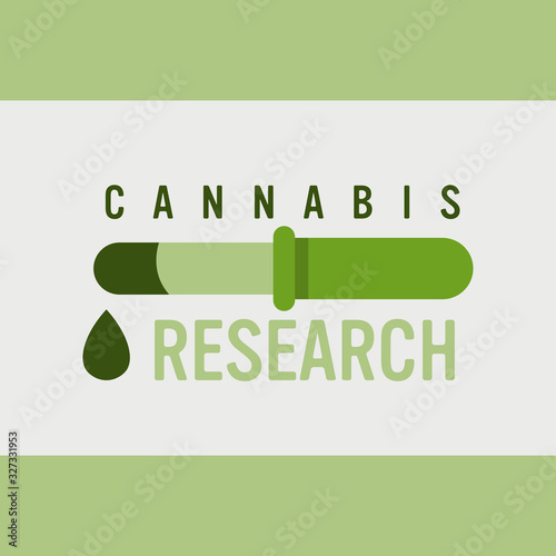 extraction of hemp oil for medical use medical cannabis or marijuana drug consumption science research concept vector illustration