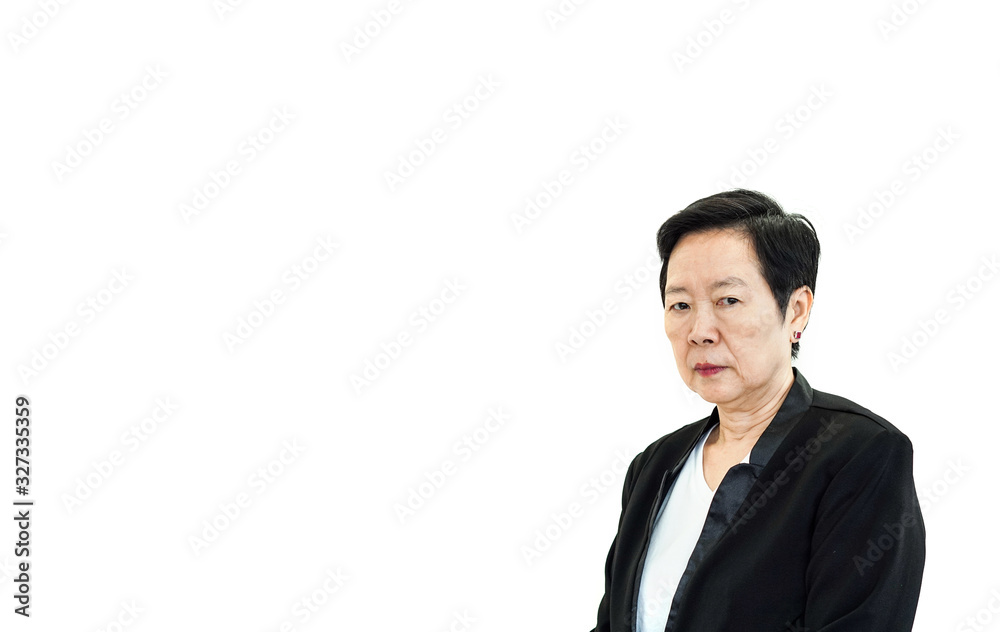 Asian senior elder angry after economic break down from covid-19 outbreak no money and loose job Asian senior elder angry after economic break down from covid-19 outbreak no money and loose job