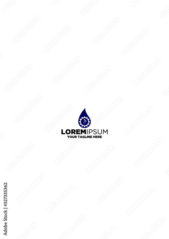 Fototapeta premium Oil Drilling Logo