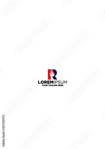 Free Download Letter R Oil Logo - GFXLoad