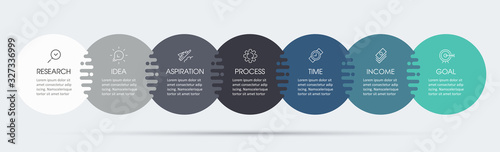 Vector infographic template