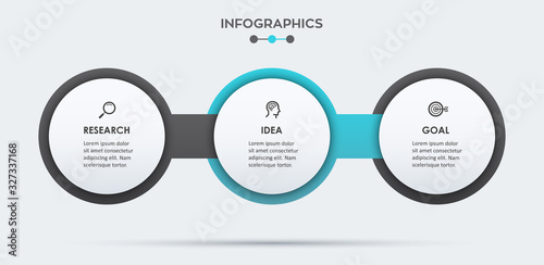 Vector infographic template