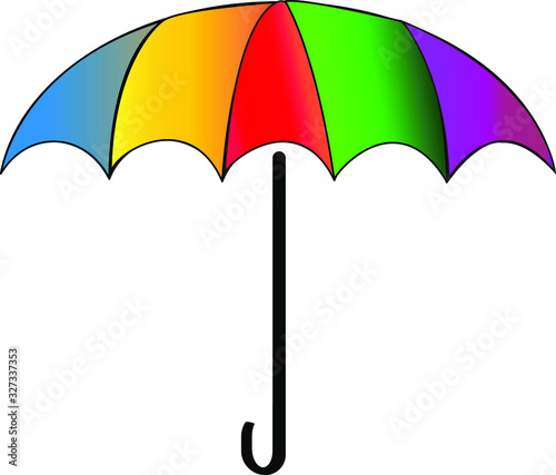 umbrella rain icon or logo