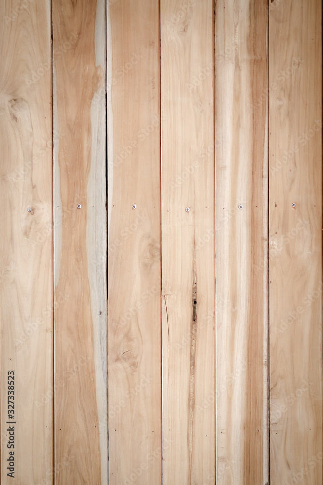 Obraz premium Bright teak wood texture and background