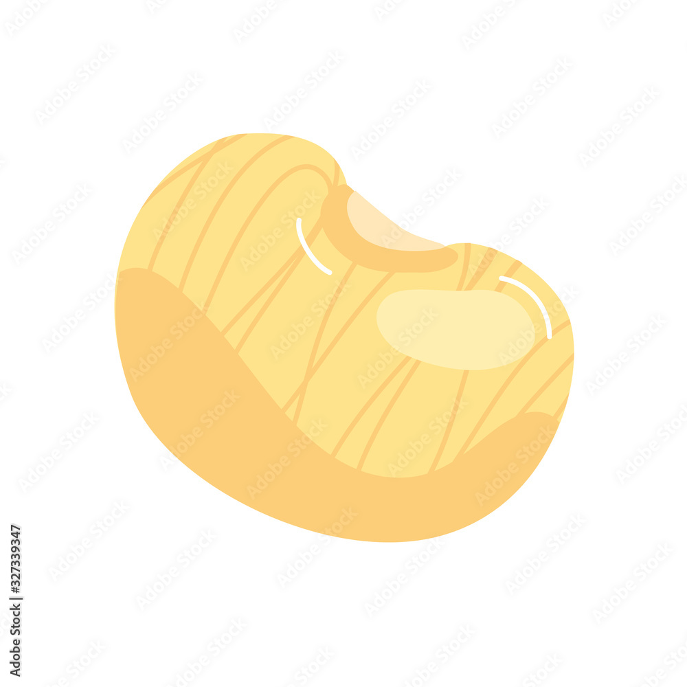 Fototapeta premium bean seed organic isolated icon vector illustration design