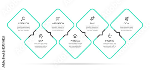 Vector infographic template