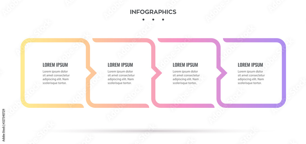 Vector infographic template Vector infographic template