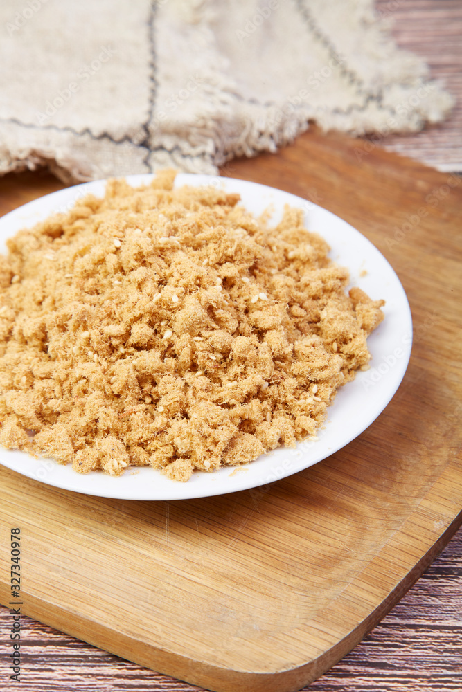 Delicious meat floss Delicious meat floss