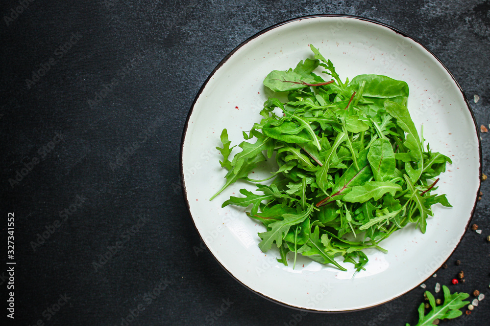 Healthy salad, leaves mix salad (mix micro green, juicy snack) keto or paleo diet. food background, Top imsge Healthy salad, leaves mix salad (mix micro green, juicy snack) keto or paleo diet. food background, Top imsge