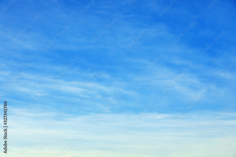 Picturesque view of beautiful blue sky with clouds Picturesque view of beautiful blue sky with clouds