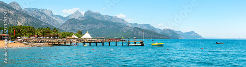 Mediterranean beach in Kemer