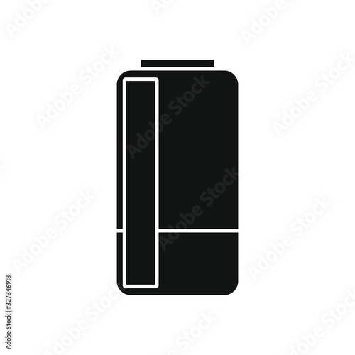 smart speaker vector icon on white background