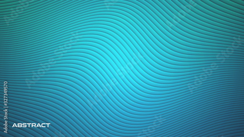 Abstract curved background with soft gradient color