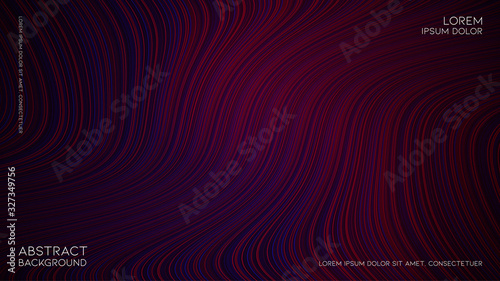 abstract color wavy lines background with modern and futuristic style