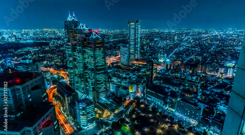 東京 新宿 夜景 サイバーパンク ~Night View of Tokyo Shinjuku Cyberpunk ~	