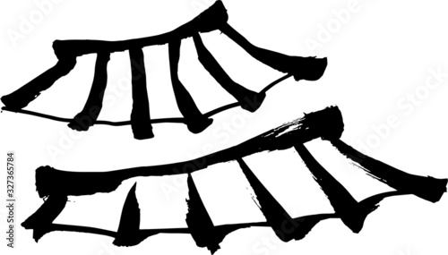 oriental roof 기와이미지
