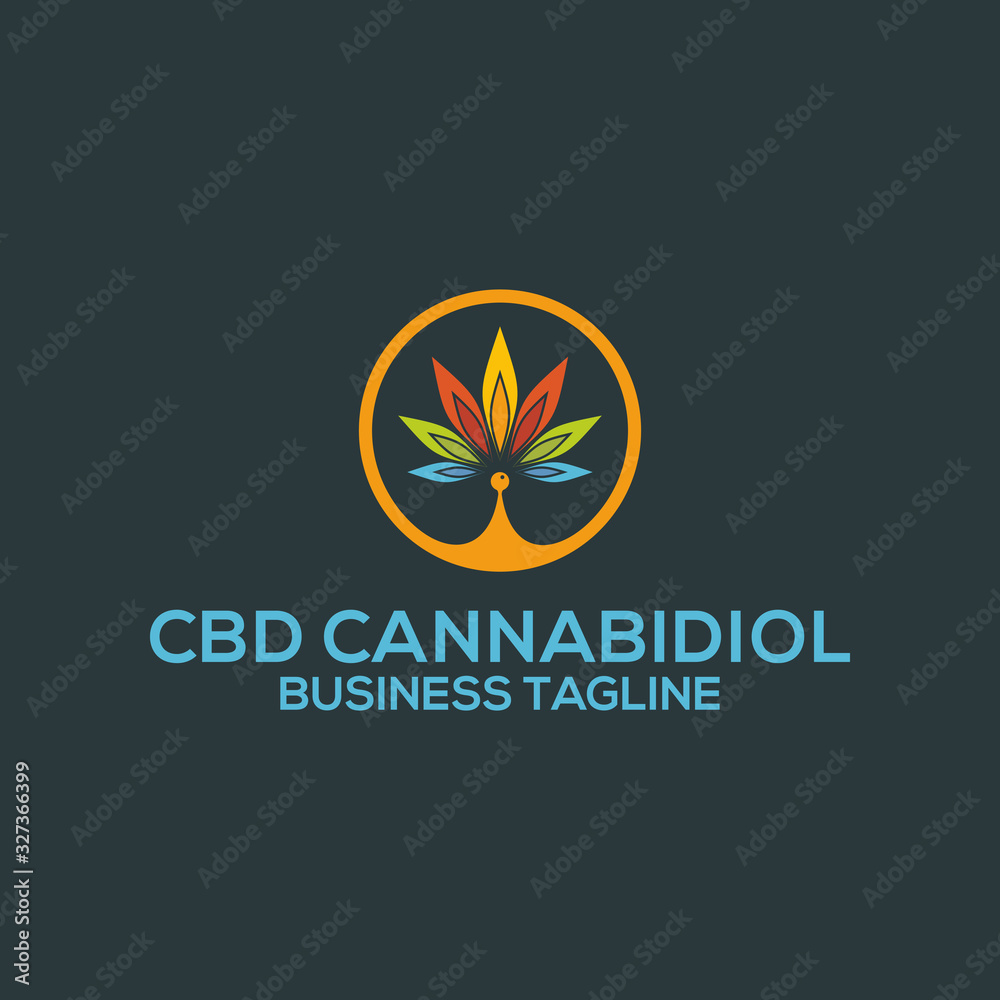 Fototapeta premium CBD Hemp Oil