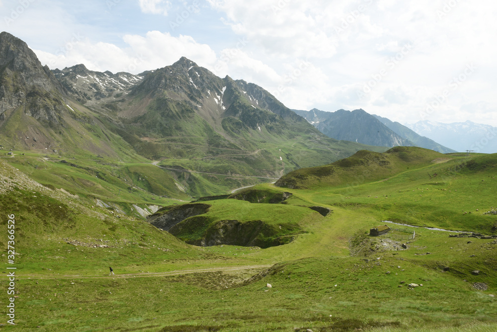 Fototapeta premium La Mongie hautes Pyrénées