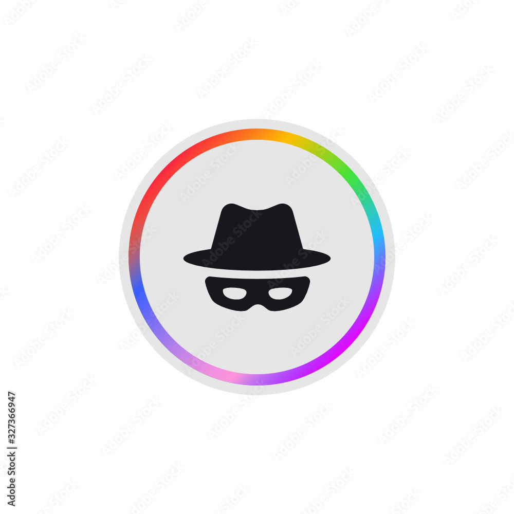 Private Browsing - Modern App Button Private Browsing - Modern App Button