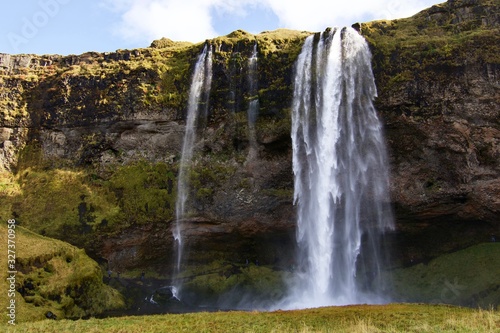 Waterfall, Iceland, October 2019