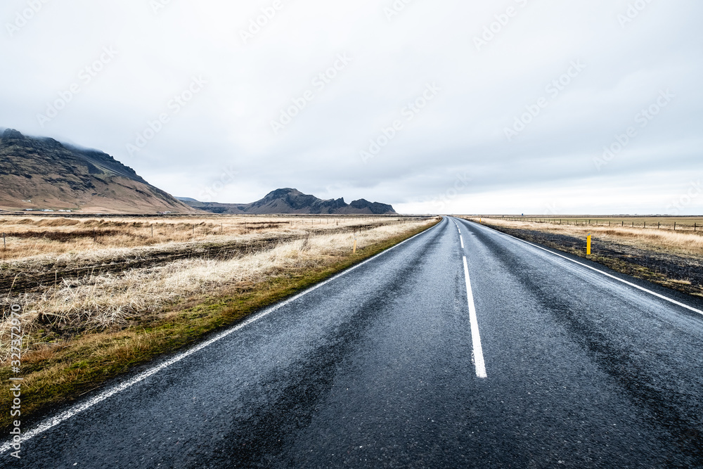 Fototapeta premium Island Straße