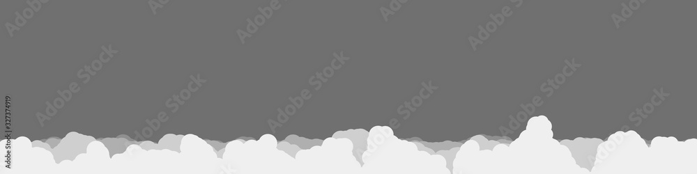 Obraz Abstract Color Clouds Sky Generative Art background illustration