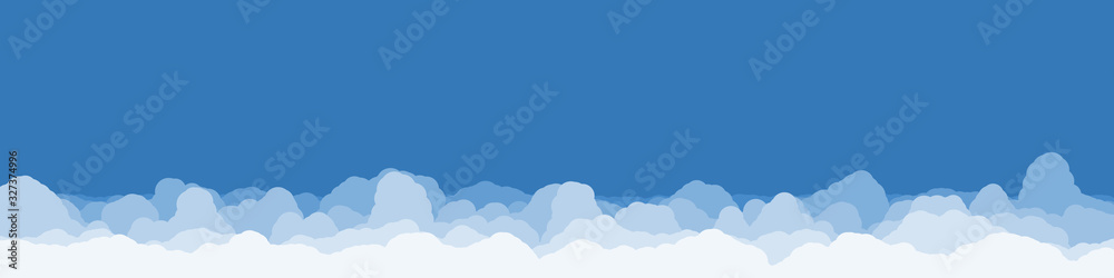 Abstract Color Clouds Sky Generative Art background illustration Abstract Color Clouds Sky Generative Art background illustration