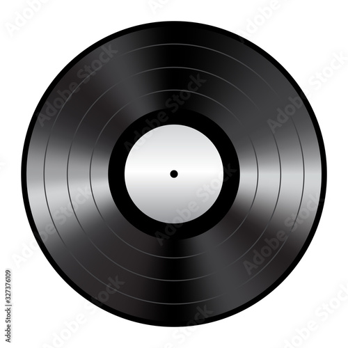 vinyl record icon illustration graphic
