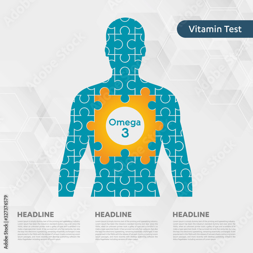 Omega3  icon collection Vector illustration golden drop
