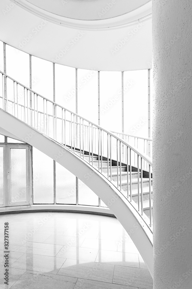 Fototapeta premium Wendeltreppe modern