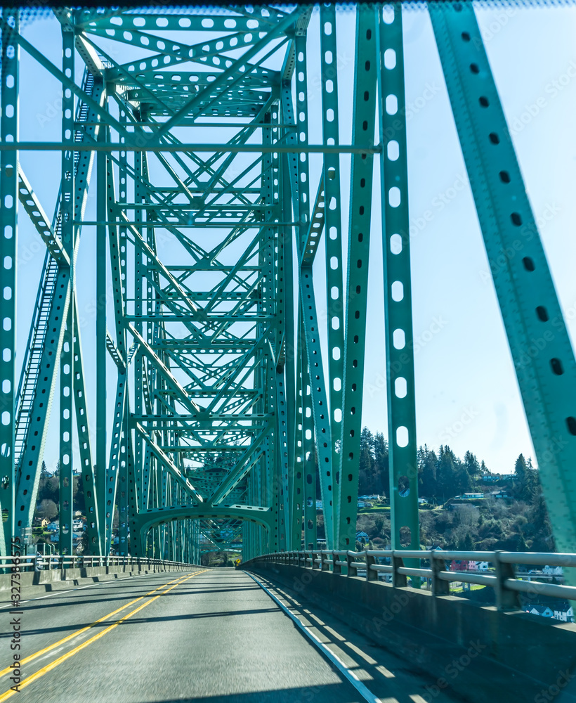Obraz premium Oregon Bridge Scene 9