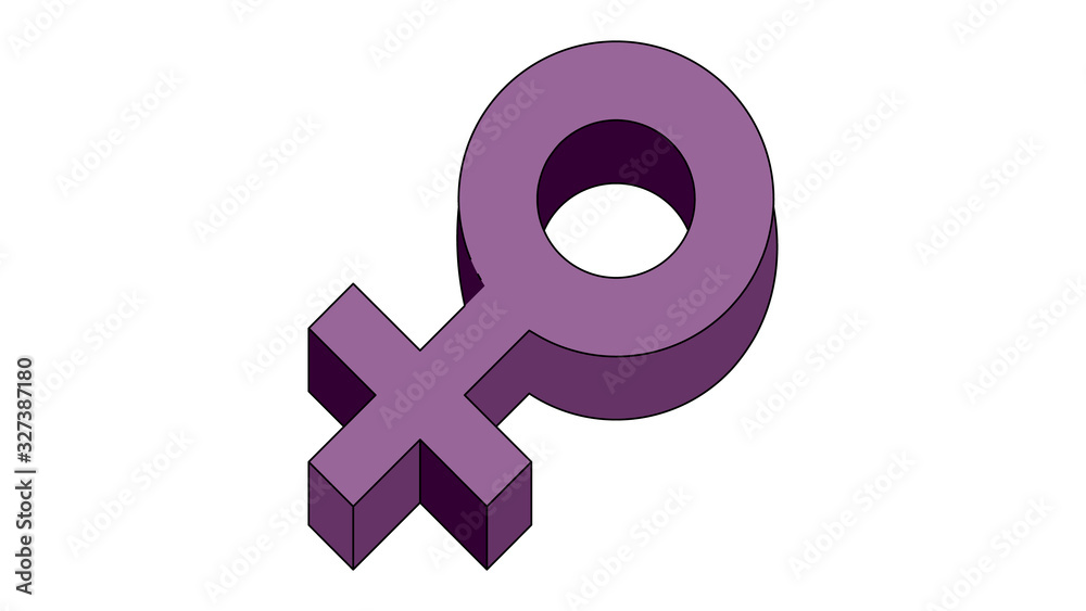 Feminism vector elements. Feminism banner design Feminism vector elements. Feminism banner design