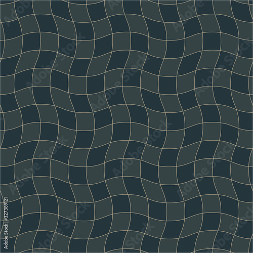 Seamless Vector Pattern. Editable strokes, luxurious design. 