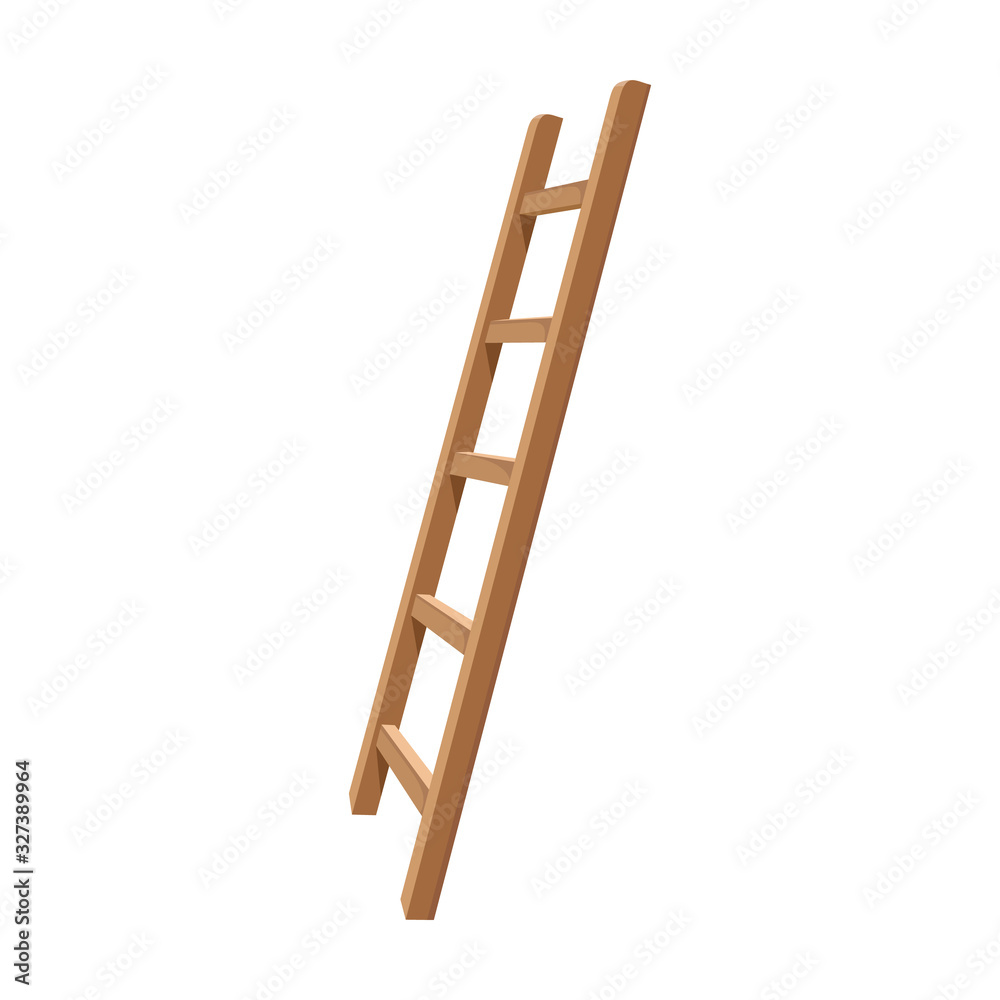 Ladder vector icon.Cartoon vector icon isolated on white background ladder. Ladder vector icon.Cartoon vector icon isolated on white background ladder.