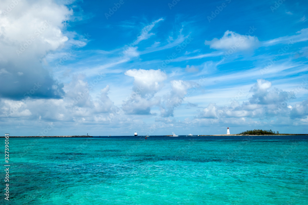 Nassau Harbour Sky And Waters Nassau Harbour Sky And Waters