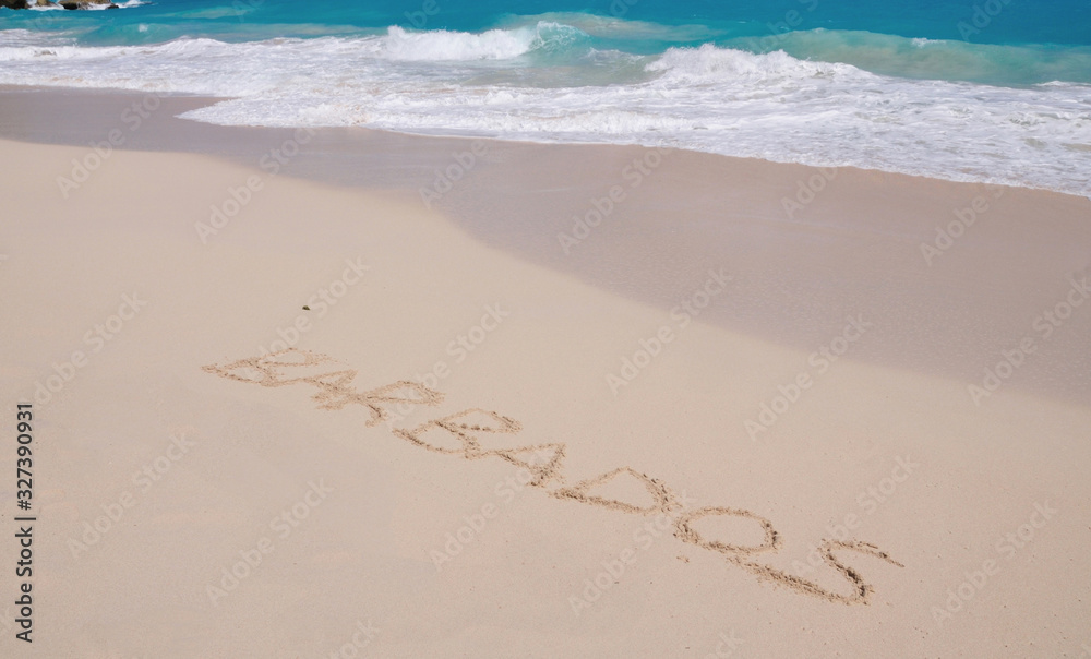 Barbados Inscribed in Sand Barbados Inscribed in Sand
