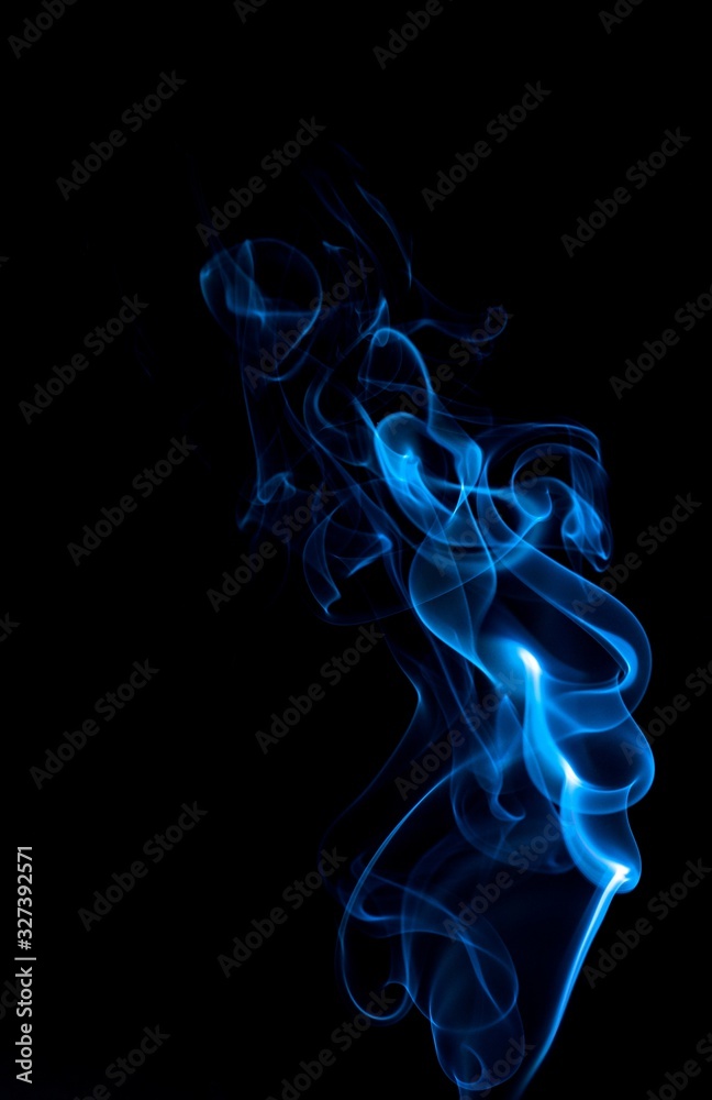 Obraz premium Abstract coloured smoke