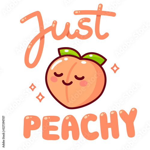 Just peachy peach drawing