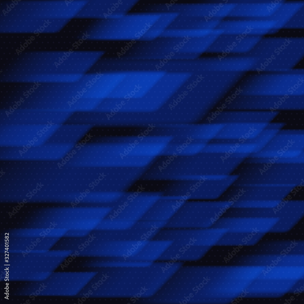 Obraz premium High speed. Blue abstract technology background. Vector illustration
