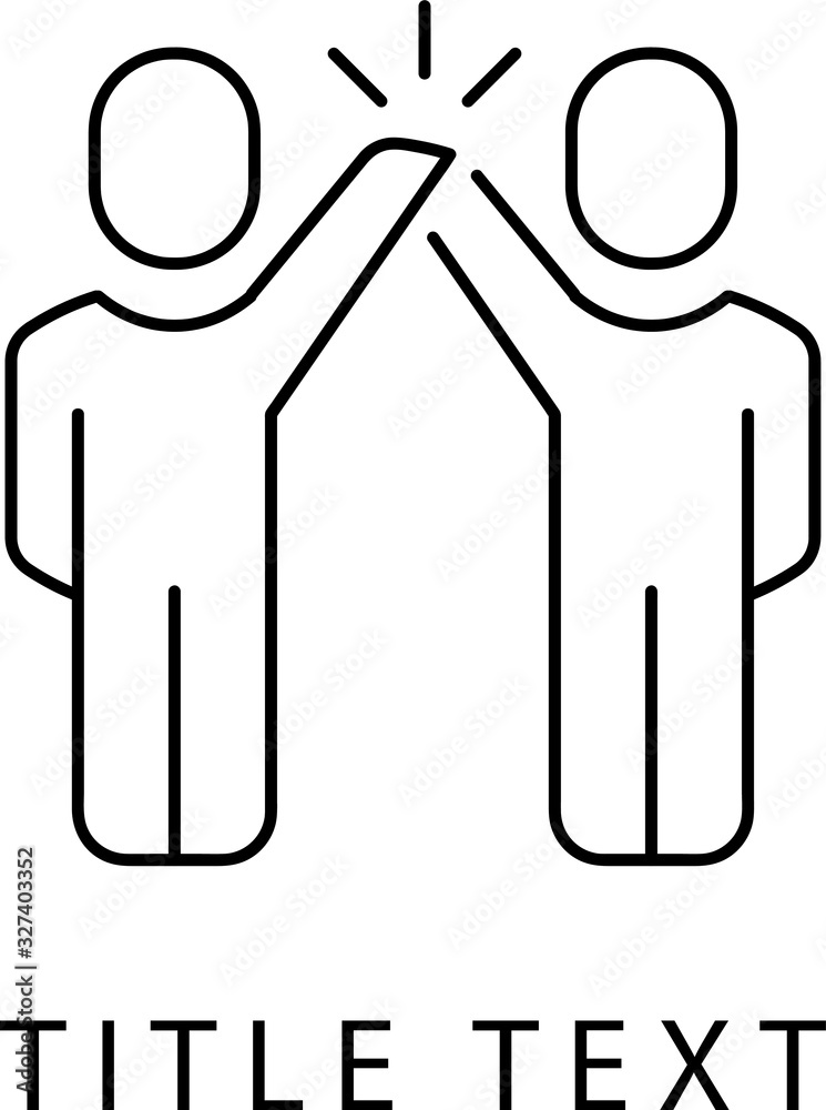 two people together manifestation of success line two people together manifestation of success line