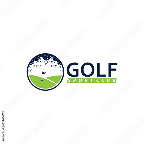 Golf Logo Design Template, 