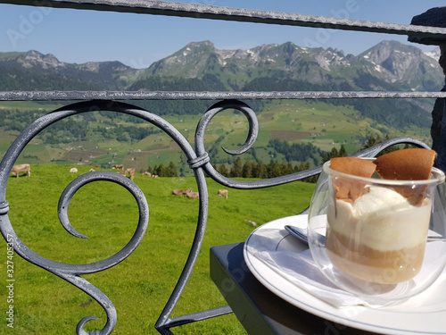 coffee Swiss alps  