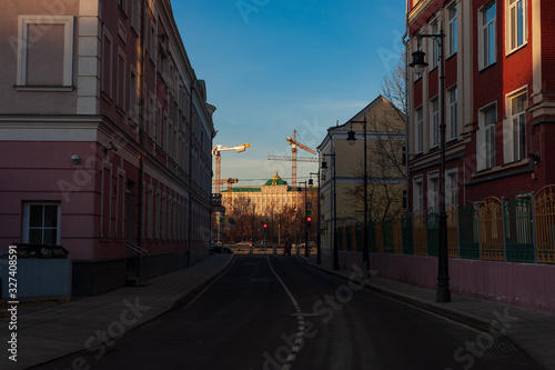 View of the Grand Kremlin Palace in Moscow