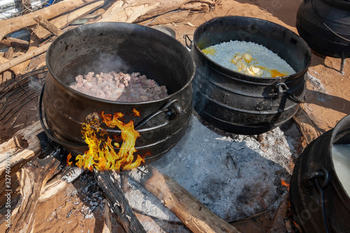 African cooking photo