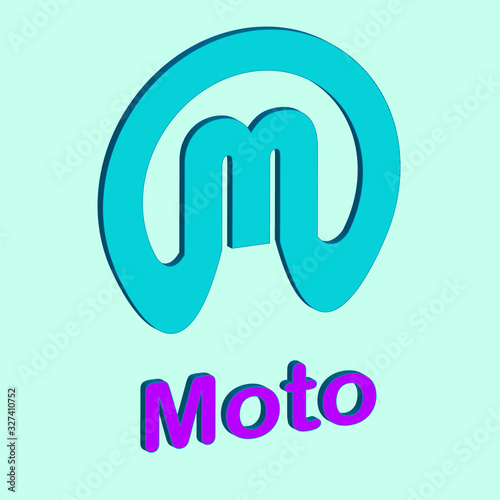 Logo for business a moto caffe of coffee