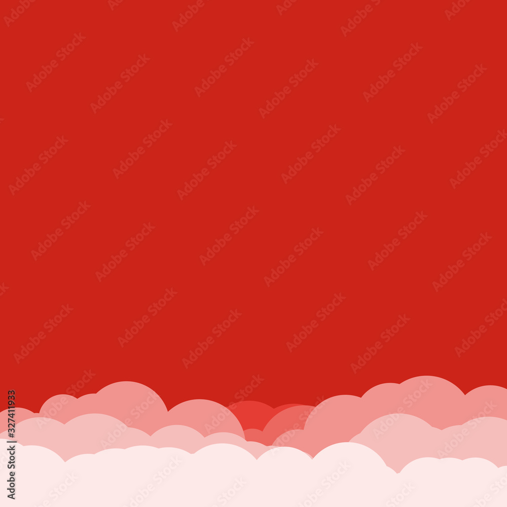 Abstract Color Clouds Sky Generative Art background illustration Abstract Color Clouds Sky Generative Art background illustration