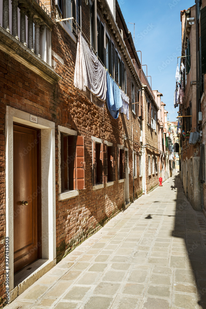 typical street in Venice