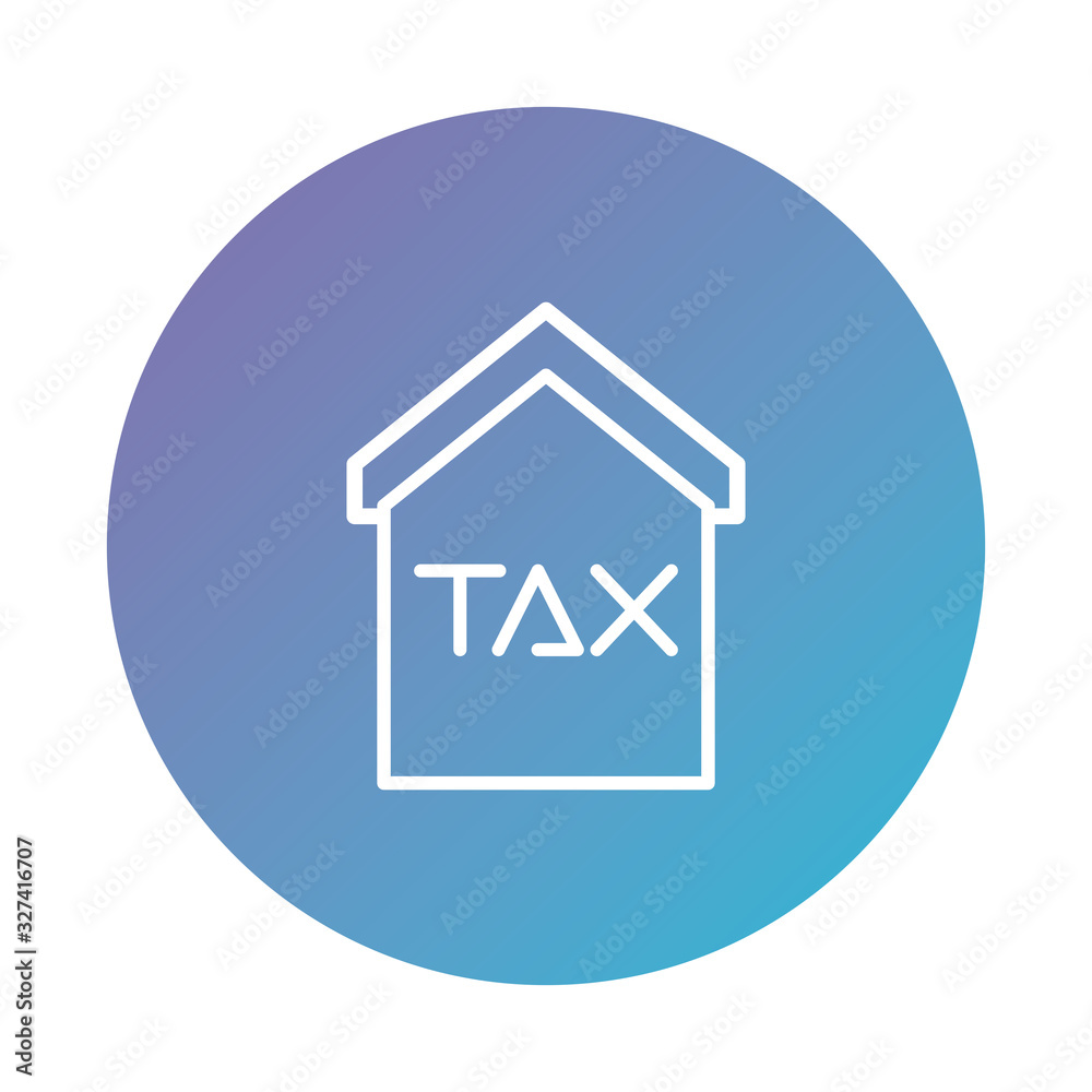 house with tax obligation degraded style house with tax obligation degraded style