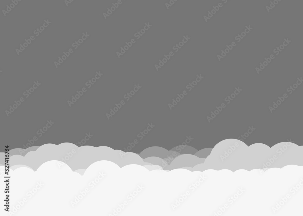 Abstract Color Clouds Sky Generative Art background illustration Abstract Color Clouds Sky Generative Art background illustration
