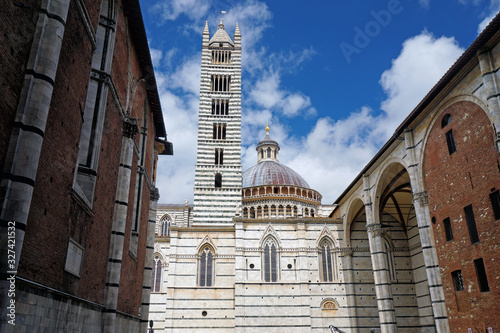 Siena Cathedral in Italy photo